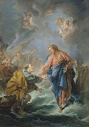 Francois Boucher Saint Peter Attempting to Walk on Water oil painting on canvas